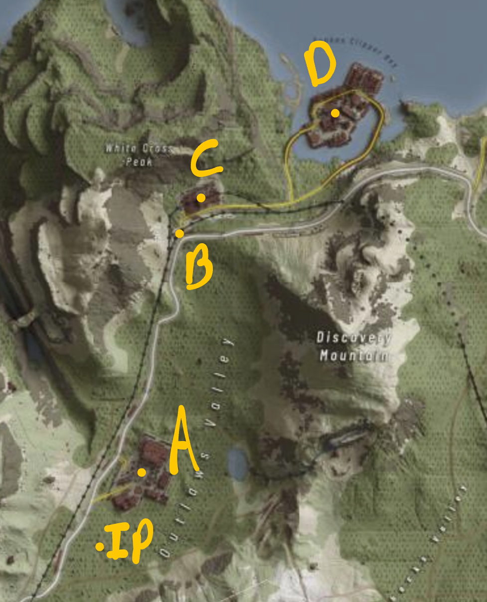Central Smuggler Coves AO map